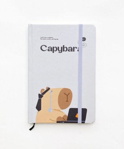 Sổ kẻ ngang bỏ túi Crabit Capybara Life Collection - Capybara Working