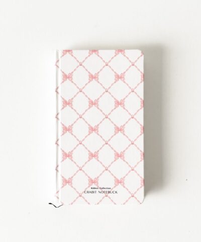 Sổ kẻ ngang handy Ribbon Collection Nơ Hồng Nhỏ