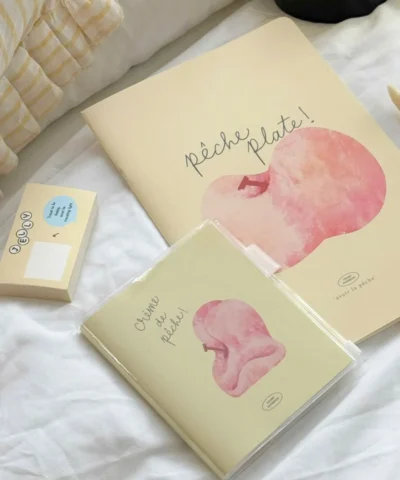 Sổ handy kẻ ngang Peach Pocket